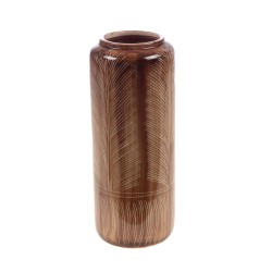 Vase Feuille rouille 33 cm