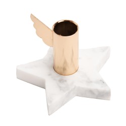 Bougeoir marbre étoile...