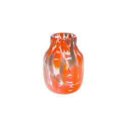 Vase Izak orange 22 cm 