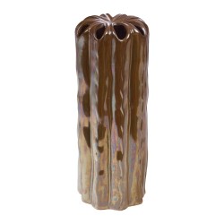 Vase Fleurs brunes grand...