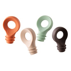 Lot de 4 bouchons bouteilles