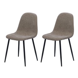 Chaise Ariane marron (lot...