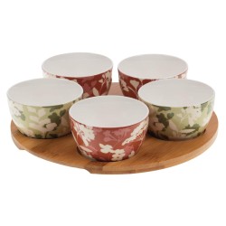 Service apéritif 5 bols Isana