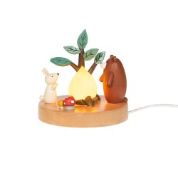 veilleuse feu de camp