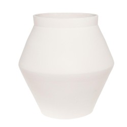 Vase Avila blanc 58 cm