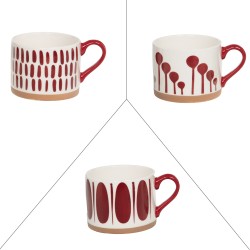 Déjeuner Mikonos rouge 41...