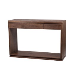 Console 3 tiroirs Noyé