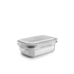 Boîte en inox rectangle...