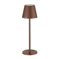 LED LAMPE DE TABLE SOLE MARRON
