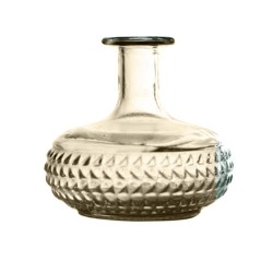 Vase diamond 12 cm sable
