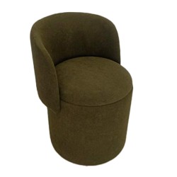 Tabouret fauteuil Eclipse kaki