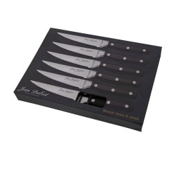 Coffret de 6 couteaux à...