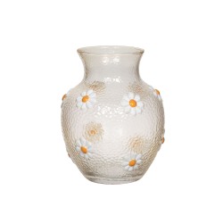 Vase verre Marguerite...