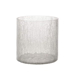 Vase craquelé cylindrique...