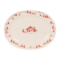 Plat ovale 42 cm x 30 cm...
