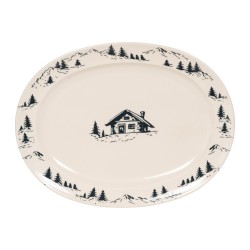 Plat ovale 42 cm x 30 cm...
