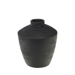 Vase kalos noir 25 cm