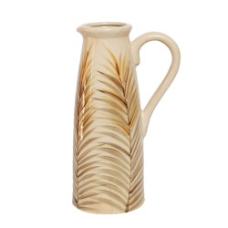 Vase Palma jaune 21,5 x 36 cm