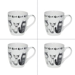 Coffret de 4 tasses Felix...