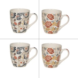 Coffret de 4 tasses Ornella...