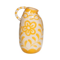 Vase Georgia jaune 29 cm