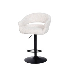 Tabouret de bar en tissu...