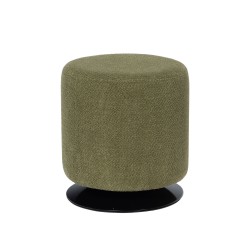 Pouf Twisty D 39 cm blanc...