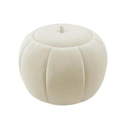 Pouf rond Pumpkin beige D...
