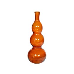 Vase Odon orange H 45 cm en...