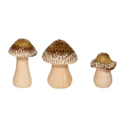 Set de 3 champignons effet...