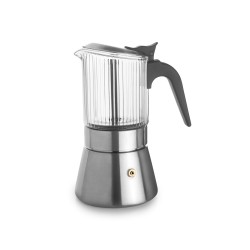 Cafetière Linnea inox 6 tasses