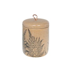 Boîte fougère marron H16,5...