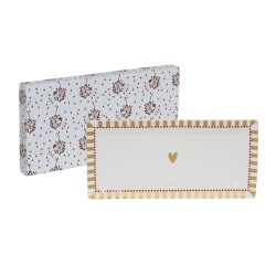 Coffret plat rectangulaire...