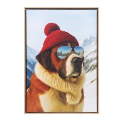 Toile St Bernard 60x90 cm