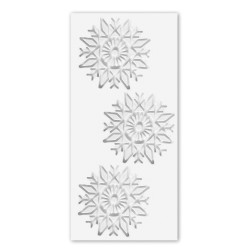 Tapis silicone décors "Flocon"
