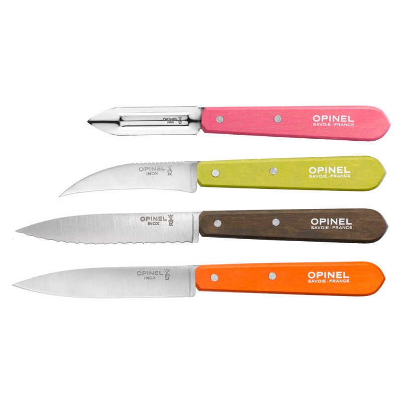 Coffret 4 couteaux Essentiels Art Déco Opinel 