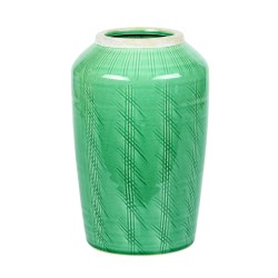 Vase droit 24 cm atlantis vert