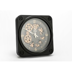 Horloge noire jules 49 cm