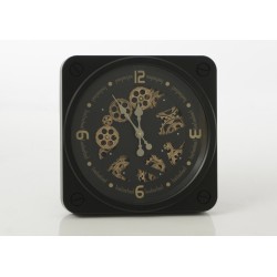 Horloge noire jules 37 cm