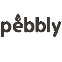 Achat / Vente Pebbly Plateau de service Bambou Grand Blanc, 40 x 30 cm